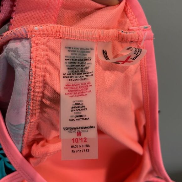 ZERO XPOSURE sunsmart tankini set Size Med 10/12 - Picture 14 of 14
